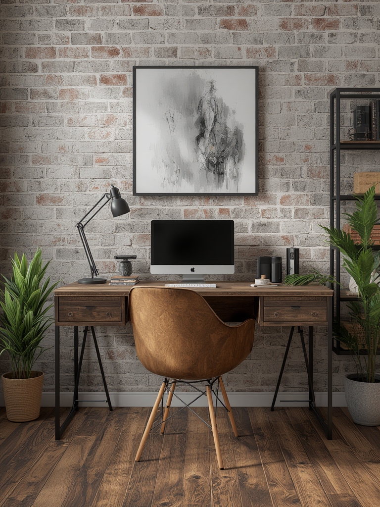 industrial home office desk