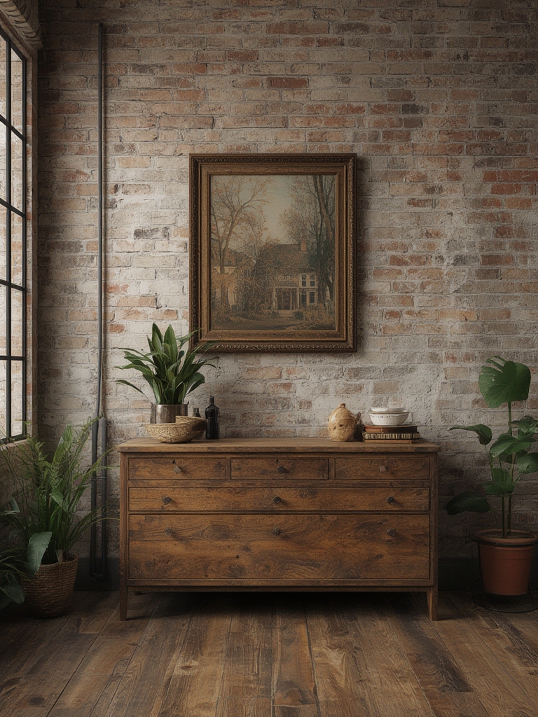 vintage industrial home decor