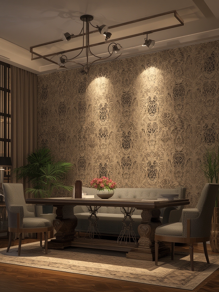 Art Deco Style Spotlights in home decor