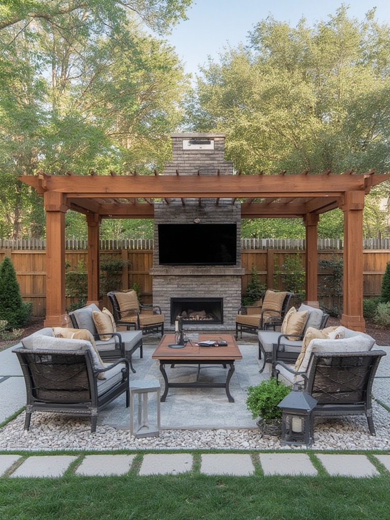 Backyard Entertainment Area Revival