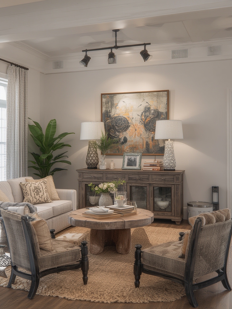 Coastal Cowboy Style Spotlights in home decor