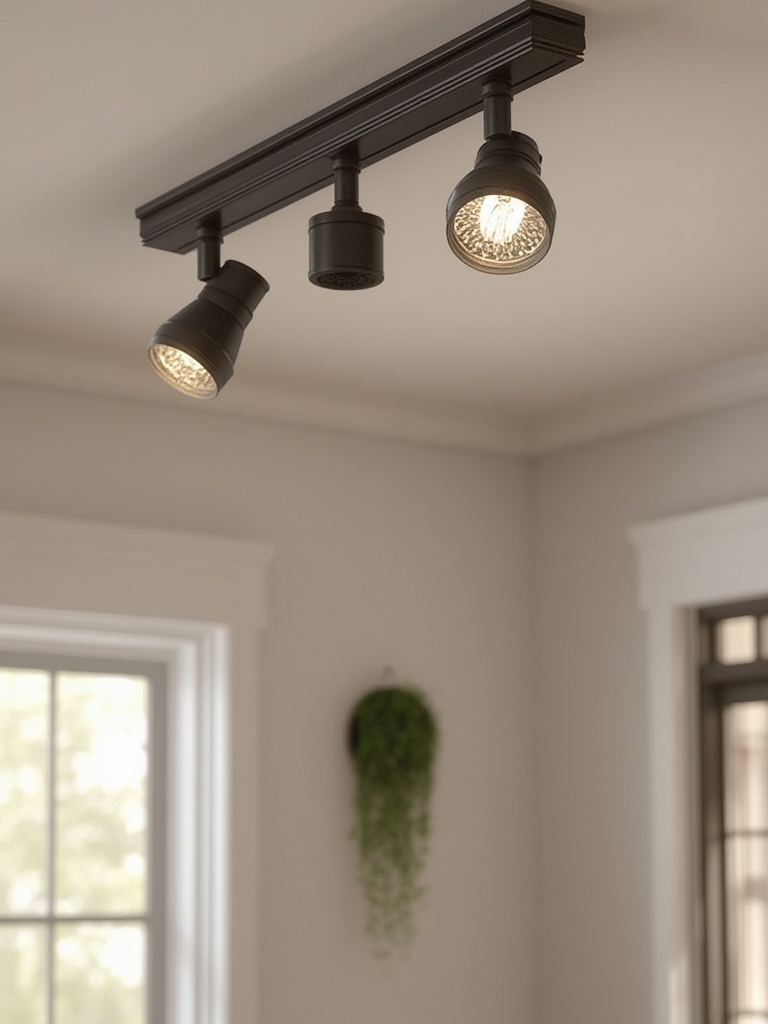 Farmhouse Style Spotlights in home decor