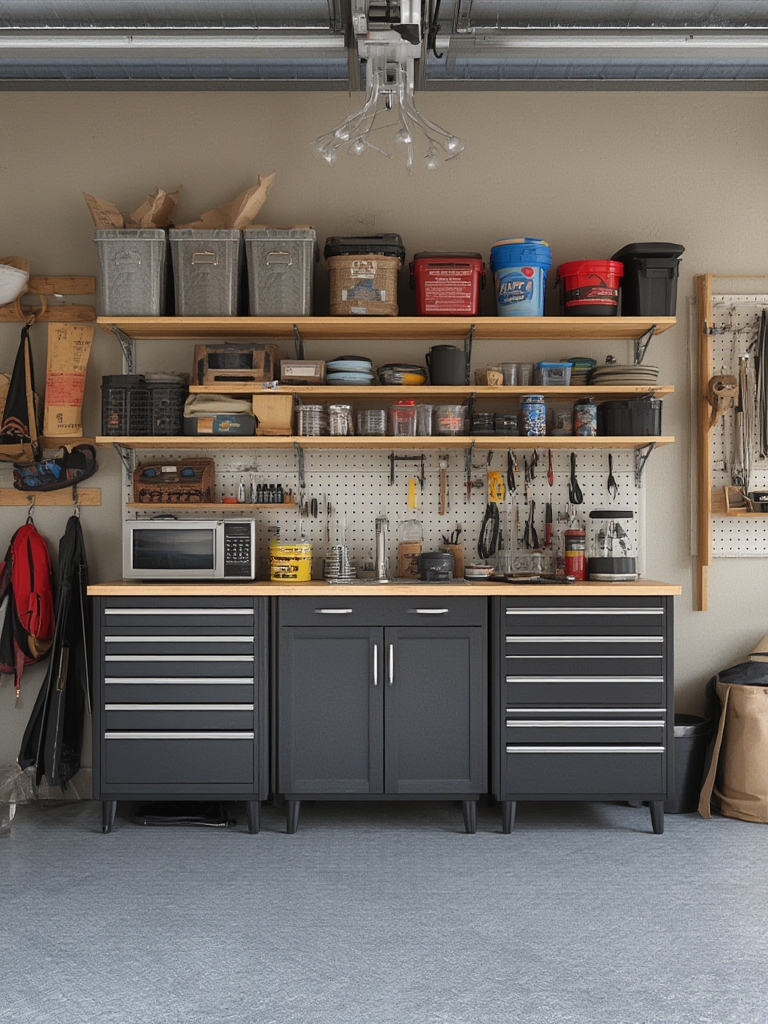 Garage Organization and Workspace Revival