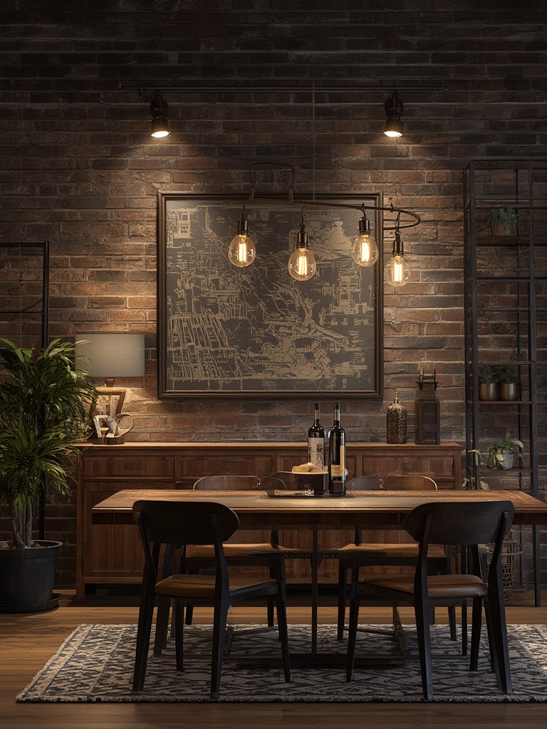 Industrial Style Style Spotlights in home decor