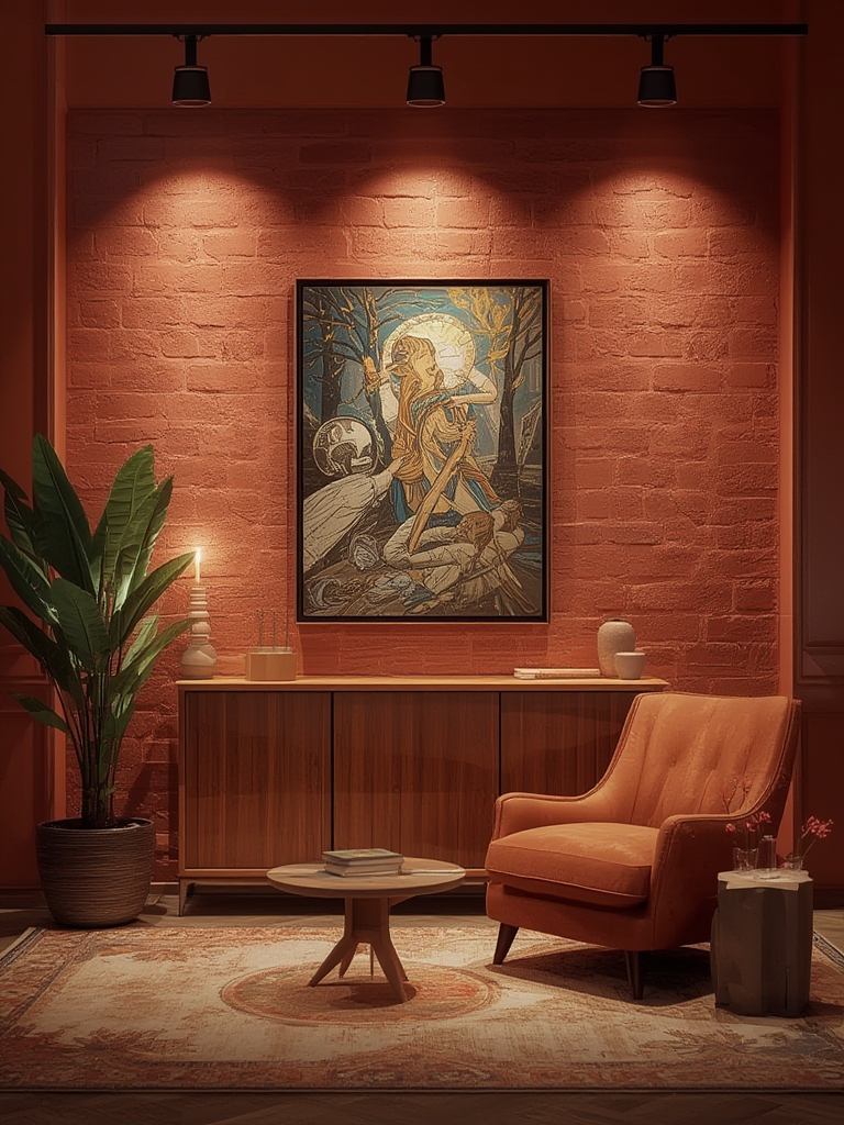 Memphis Design Style Spotlights in home decor