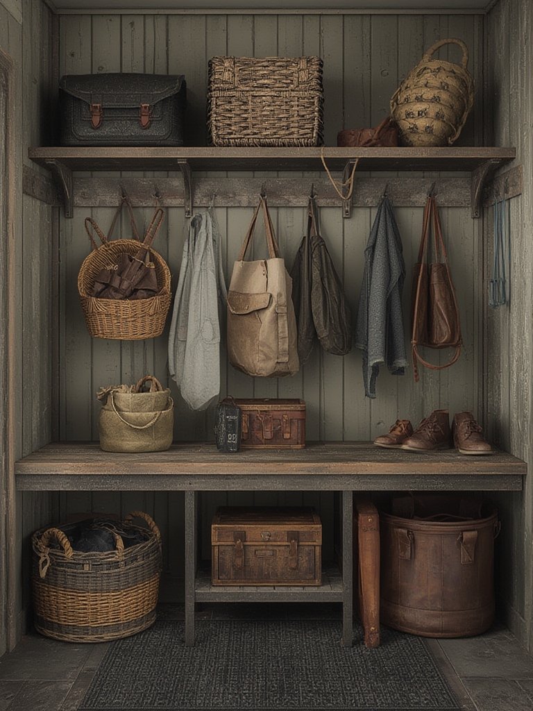 Mudroom Drop Zone Organization Revival