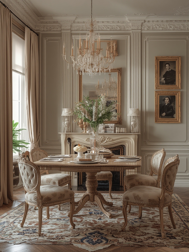 Parisian Chic Style Spotlights in home decor