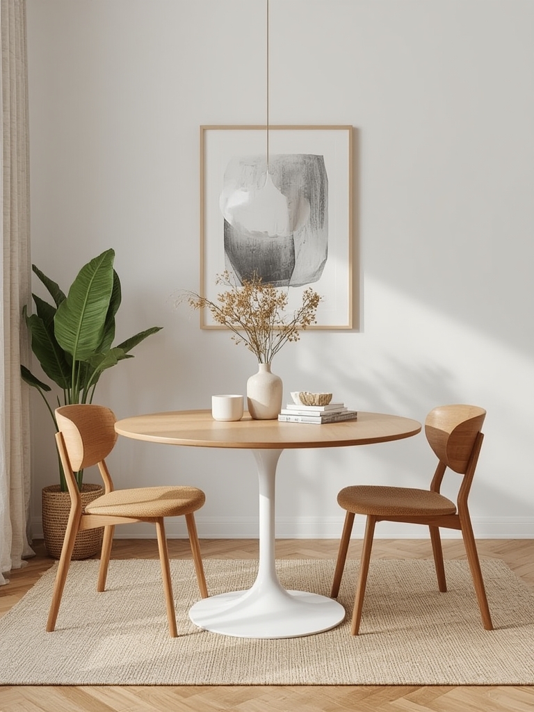 Parsons table simple clean lined table home decor