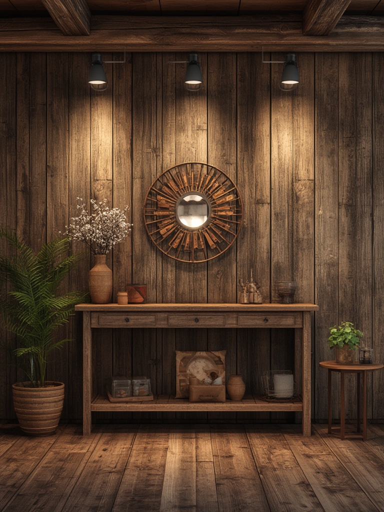 Rustic Decor Style Spotlights in home decor