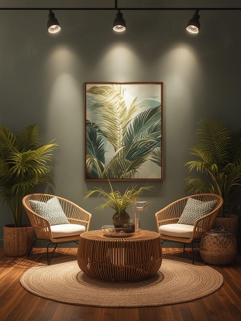 Tropical Vibes Style Spotlights in home decor