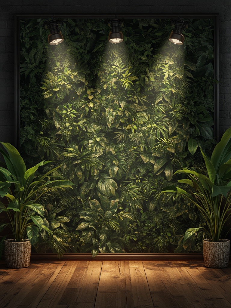 Urban Jungle Style Spotlights in home decor