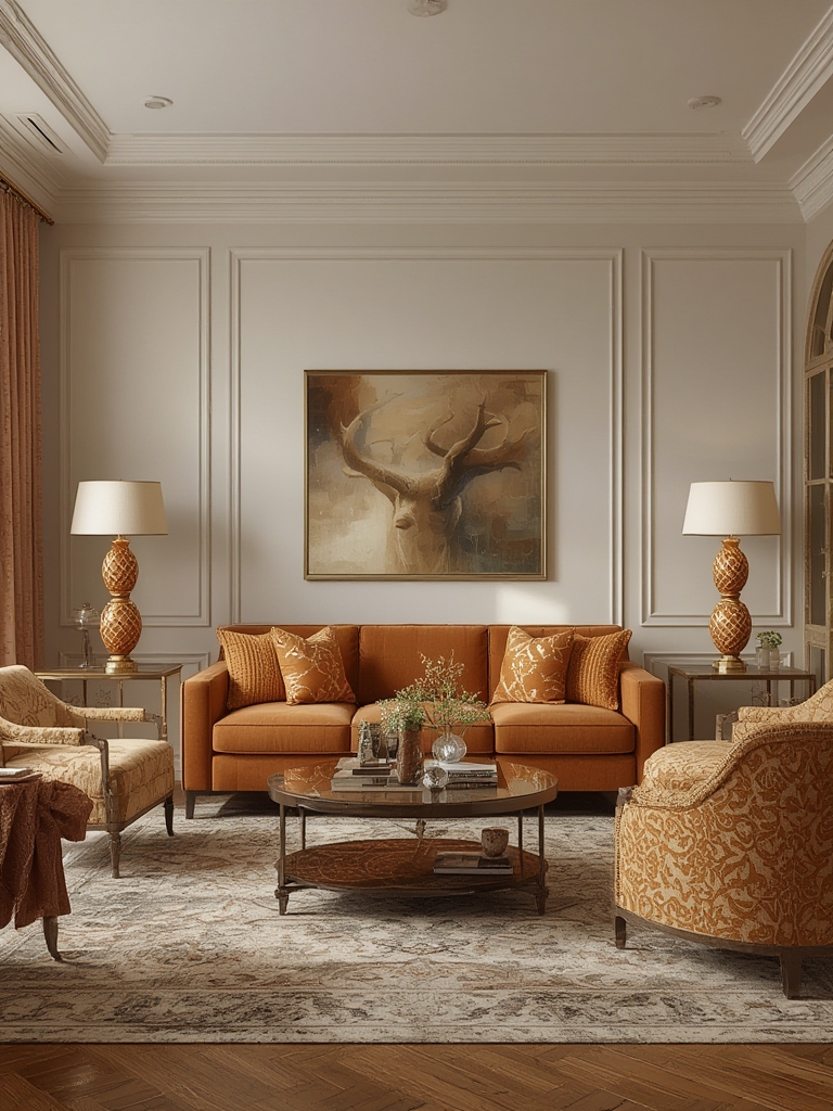 art deco inspired living room furniture