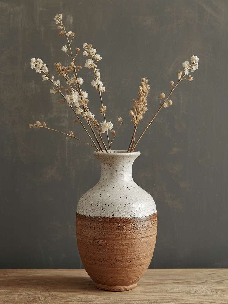 handmade ceramic vase decor ideas