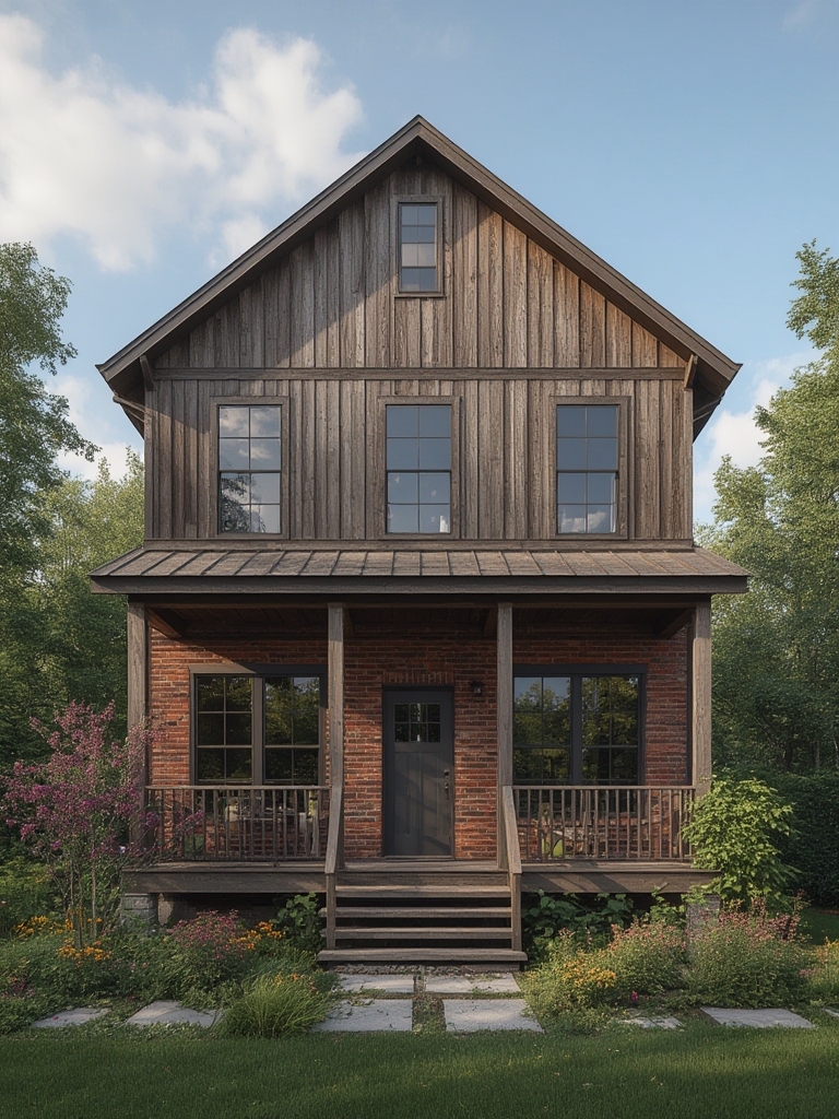 industrial home exterior design