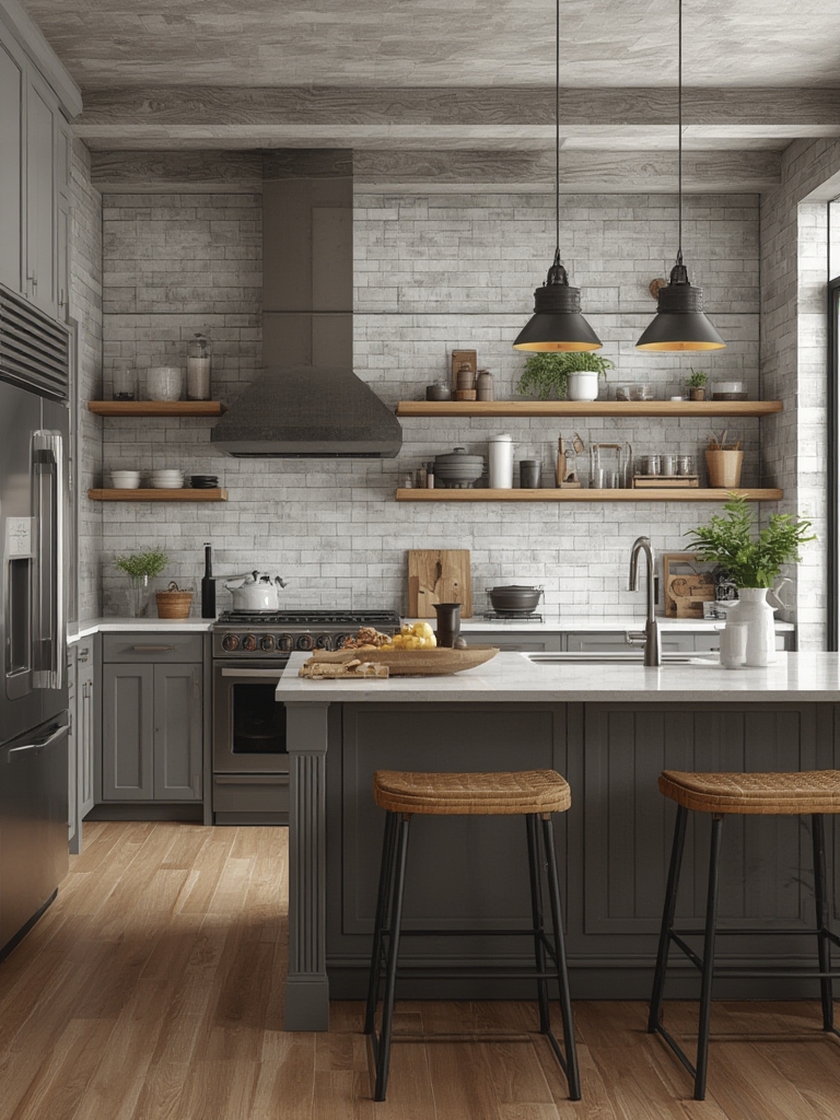 industrial home kitchen ideas