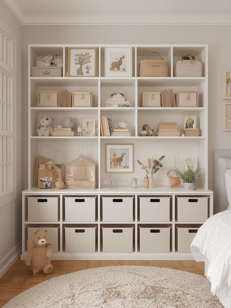 kids room organization storage solutions