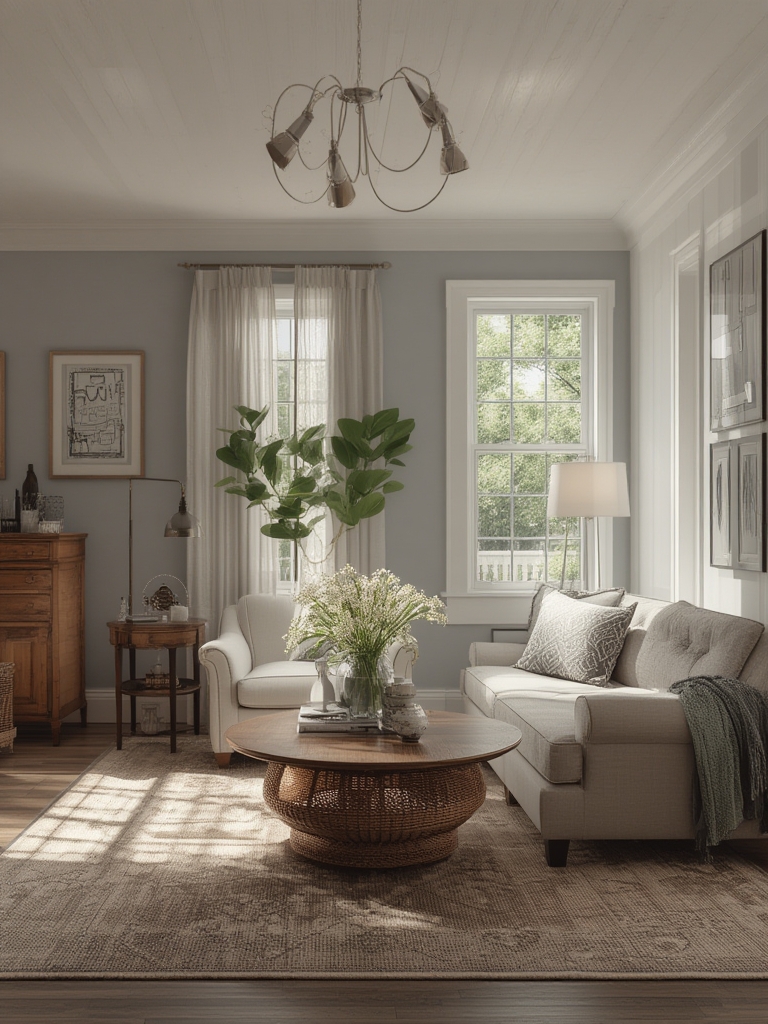 Cape Cod Style Style Spotlights in home decor