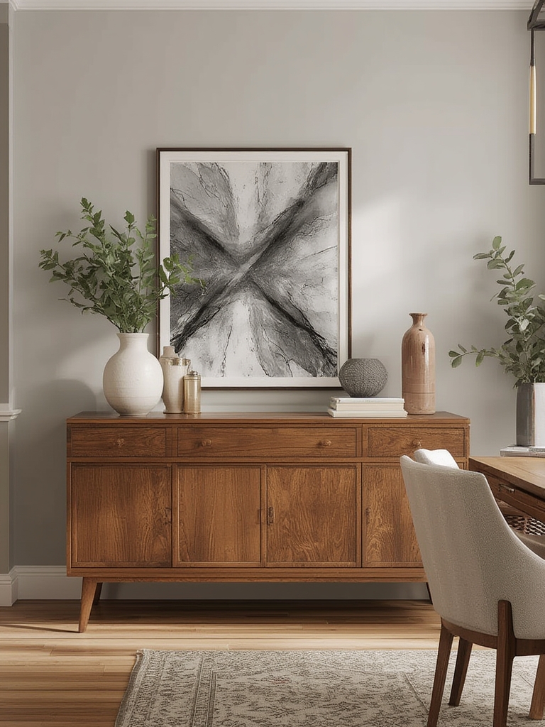 Credenza for dining room storage home decor
