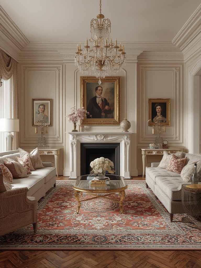 Formal Living Room Elegance Revival