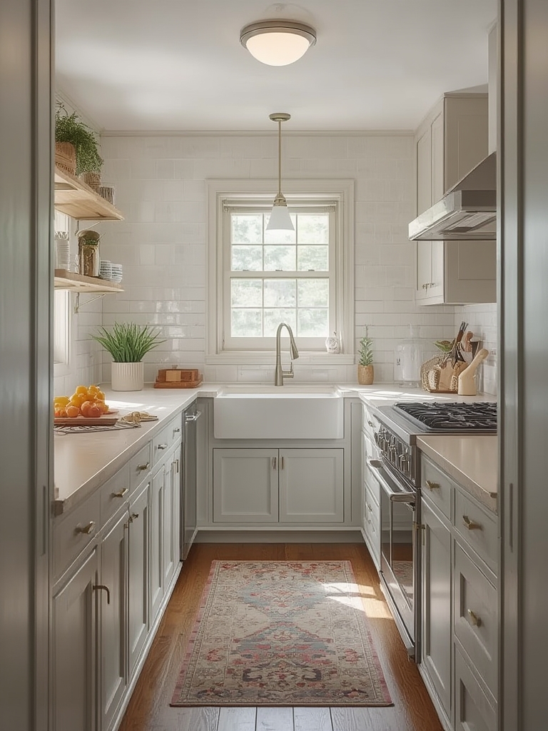 Galley Kitchen Efficiency Makeover Revival