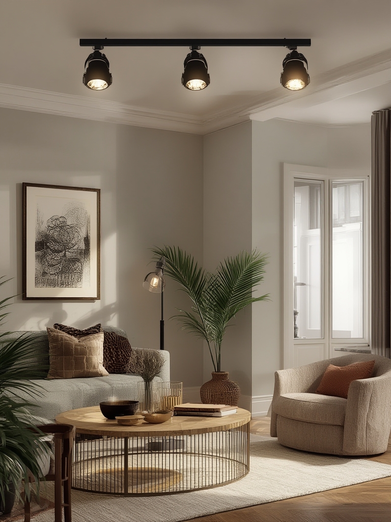 Modern Victorian Style Spotlights in home decor