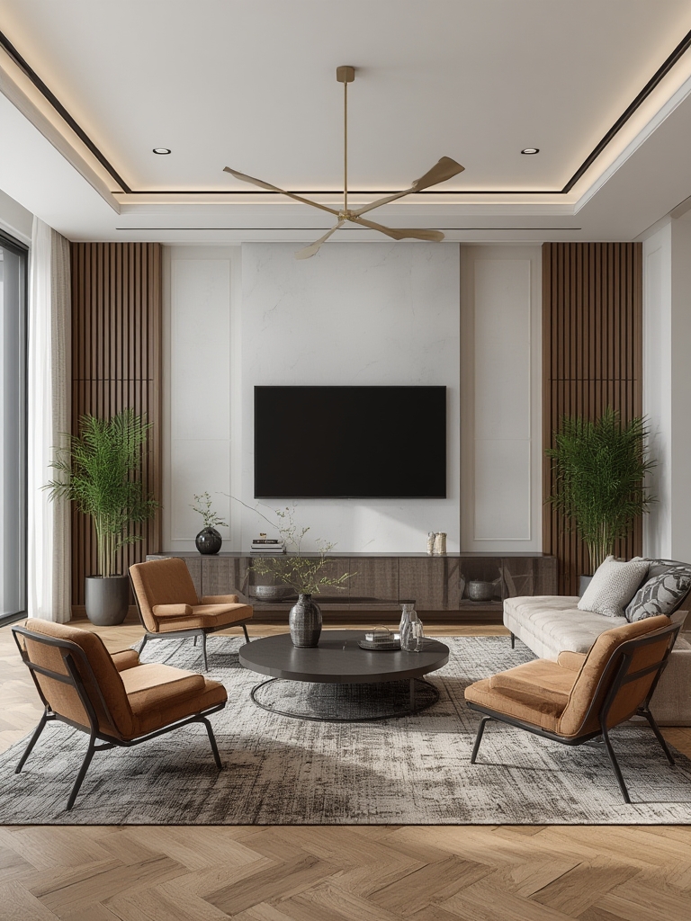 Modern home decor living room ideas sleek furniture