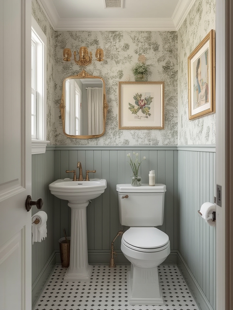 Powder Room Small Bathroom Revival