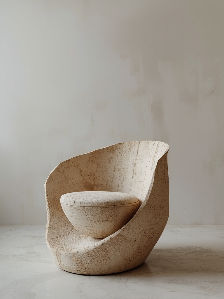 Sculptural furniture as functional art pieces for home decor