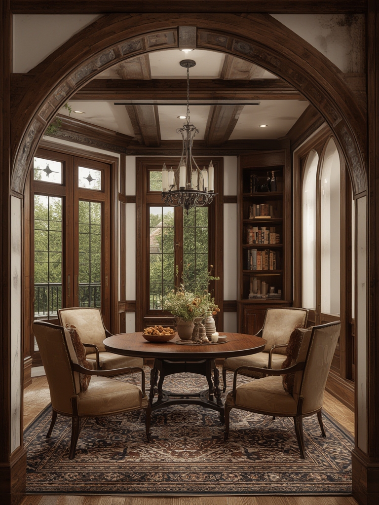 Tudor Style Style Spotlights in home decor