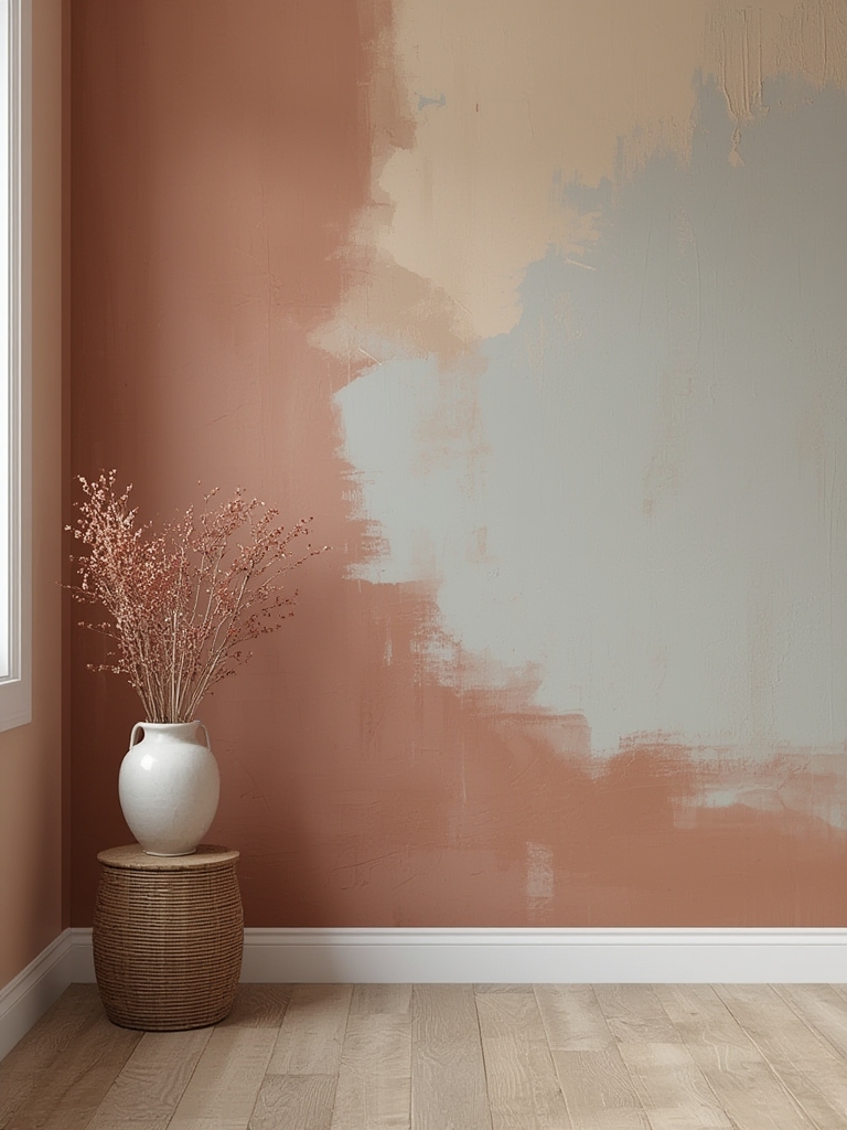 accent wall painting techniques ideas