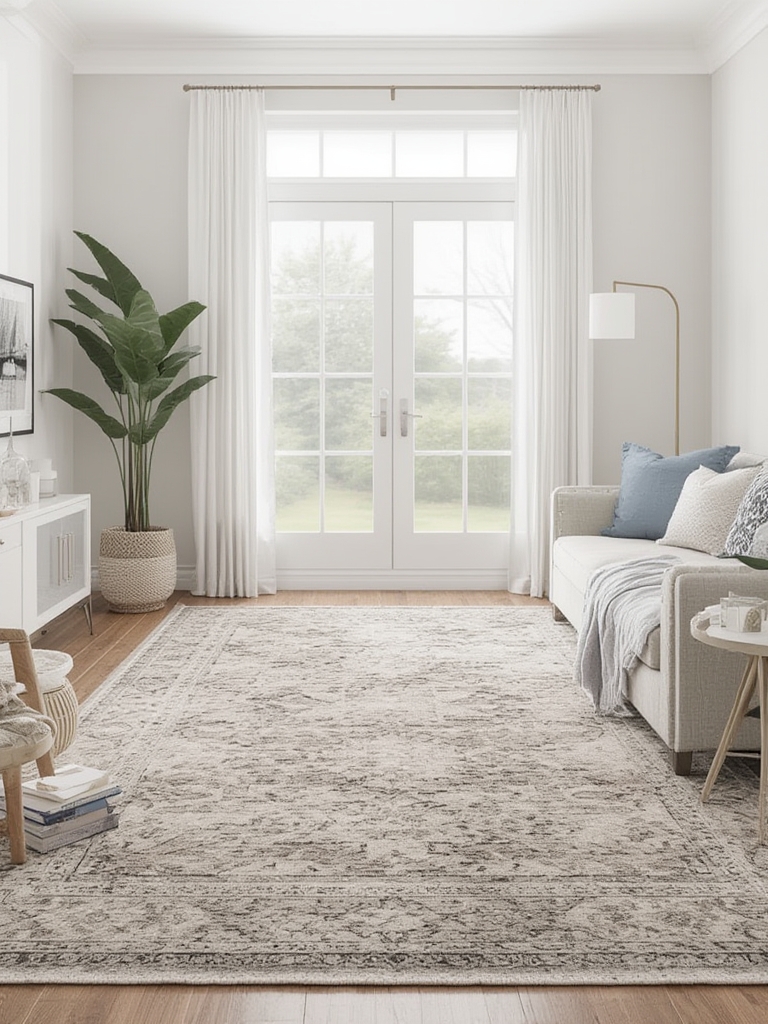 area rug sizing and placement guide