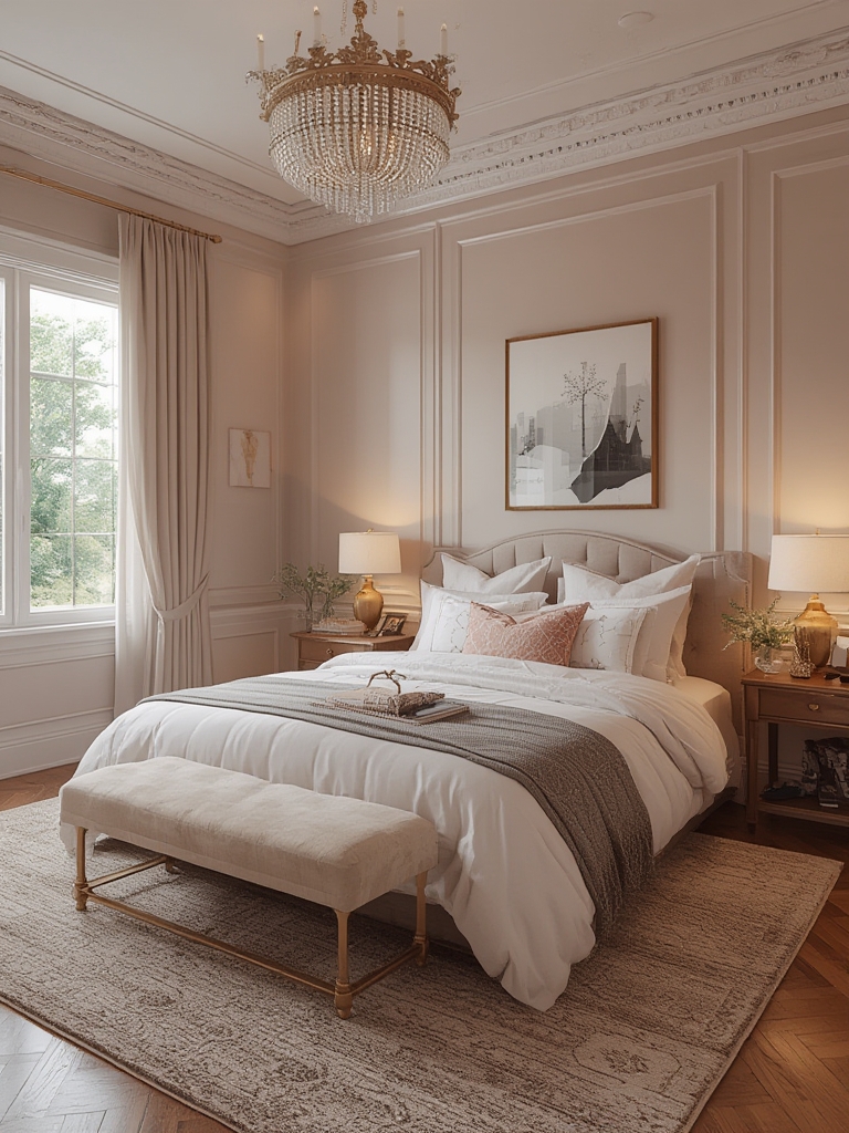 chic bedroom decor style