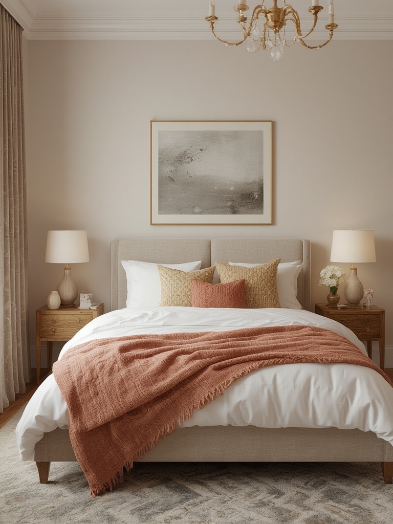 guest bedroom decor styling