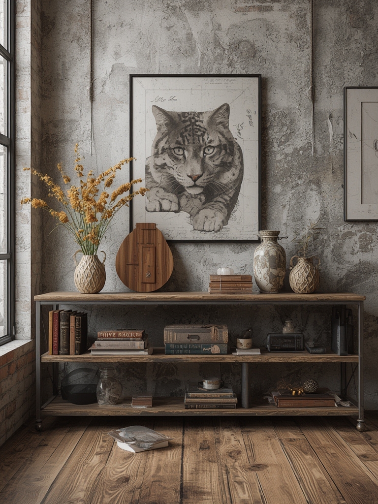 industrial home accents