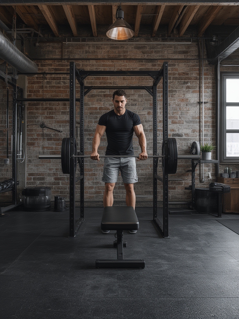 industrial home gym ideas