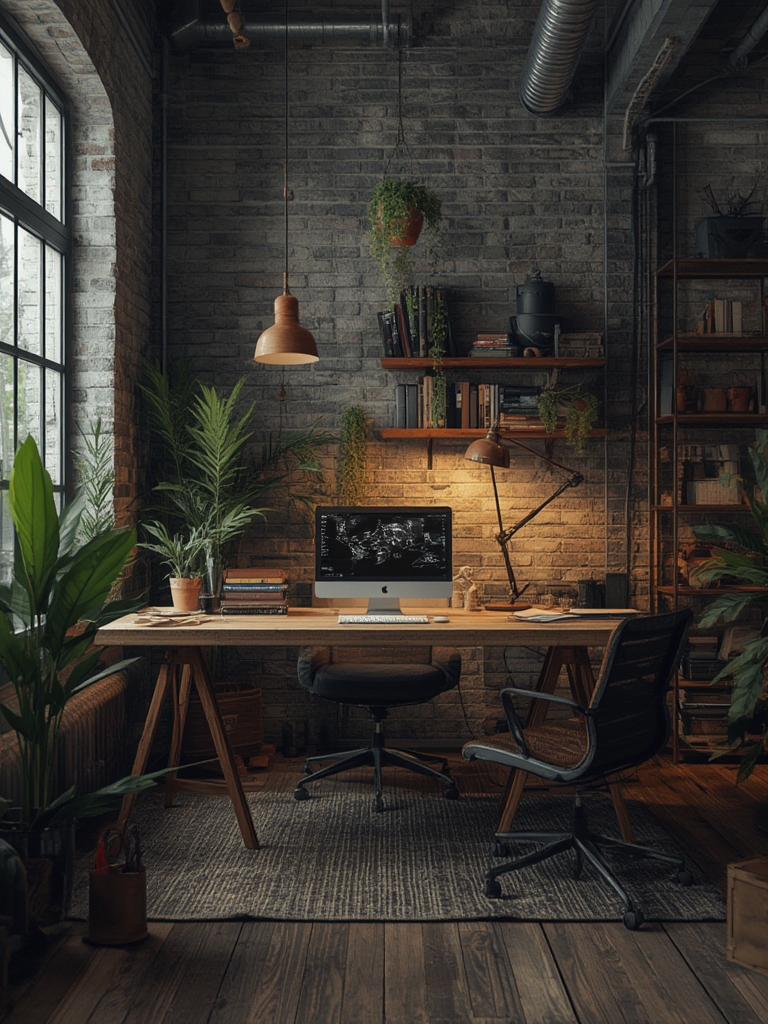 industrial work from home set up