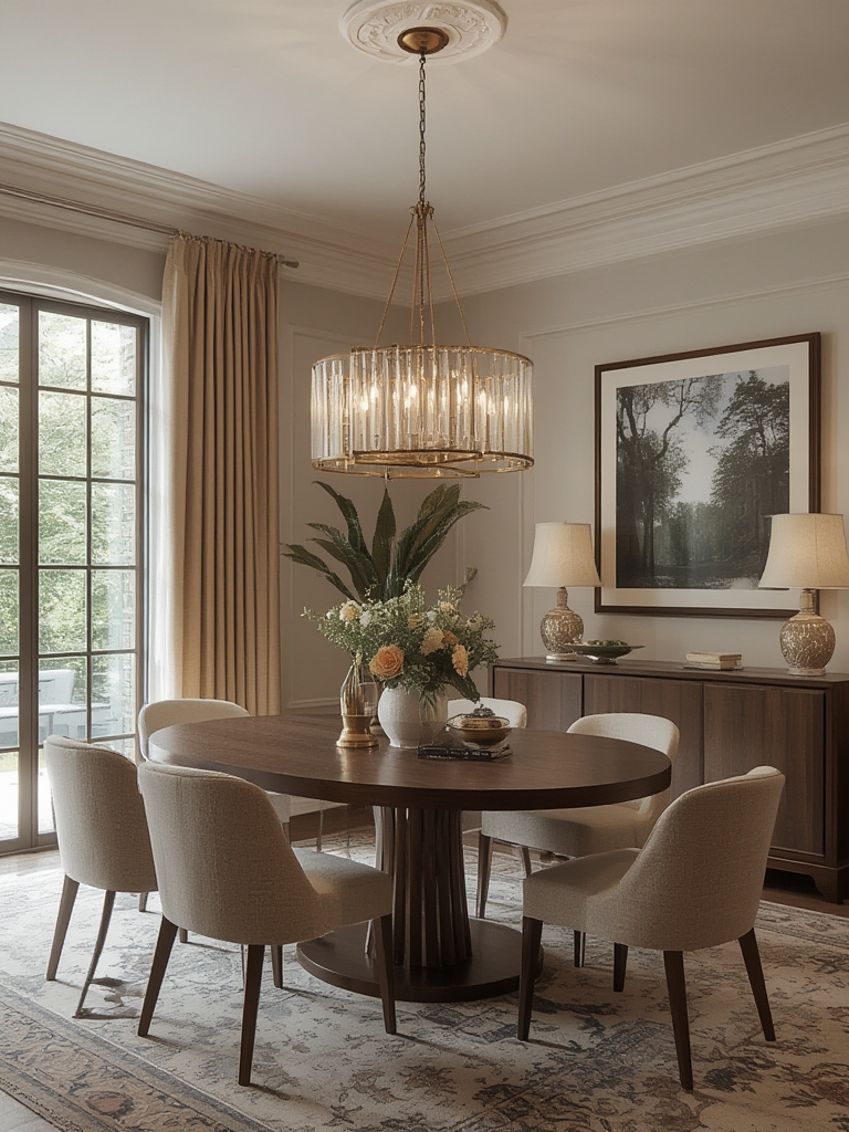 statement lighting fixtures for dining