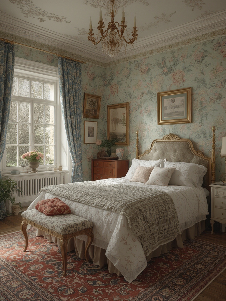 vintage bedroom decor charm