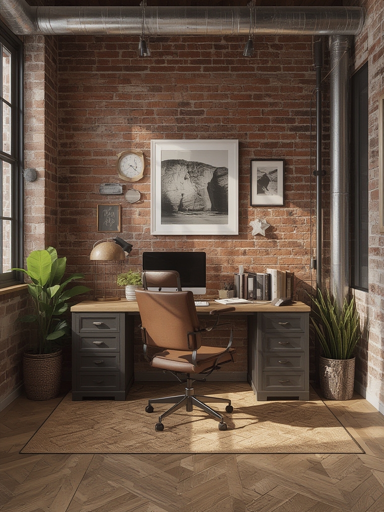 home office quarto industrial