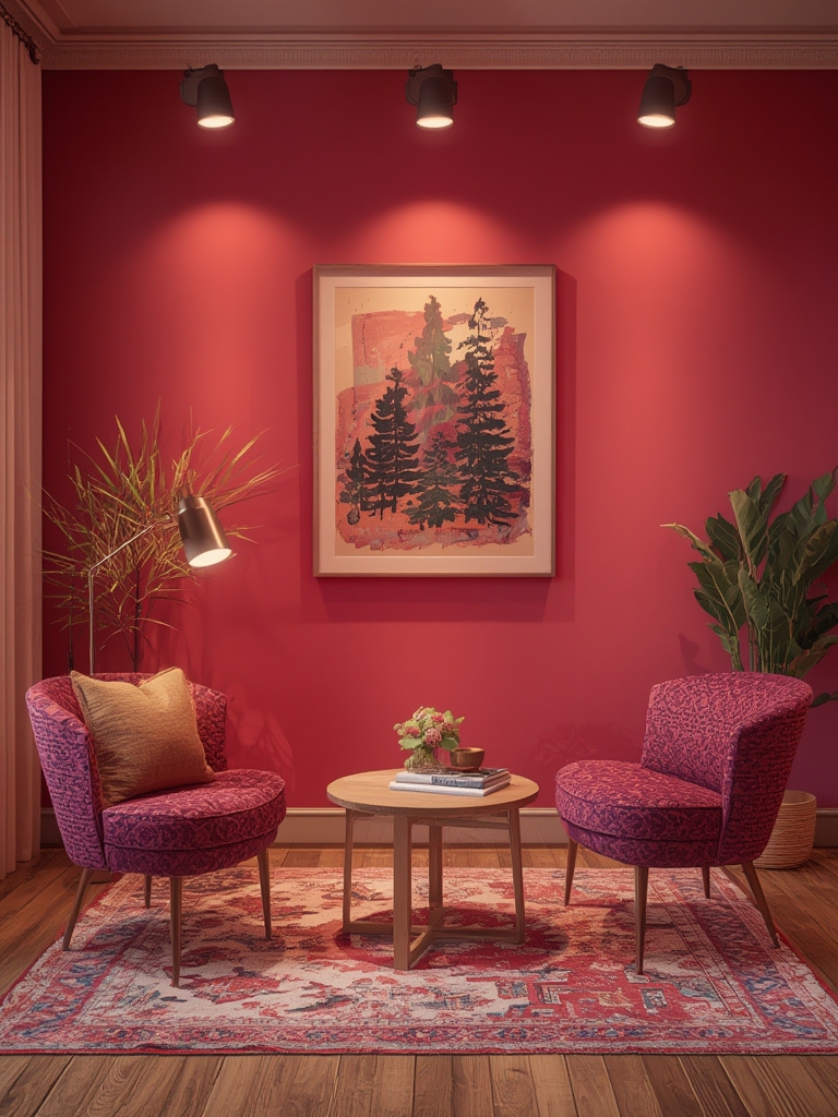Bold Color Palettes Style Spotlights in home decor