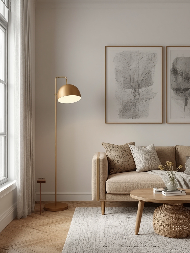 Modern home decor living room ideas floor lamps