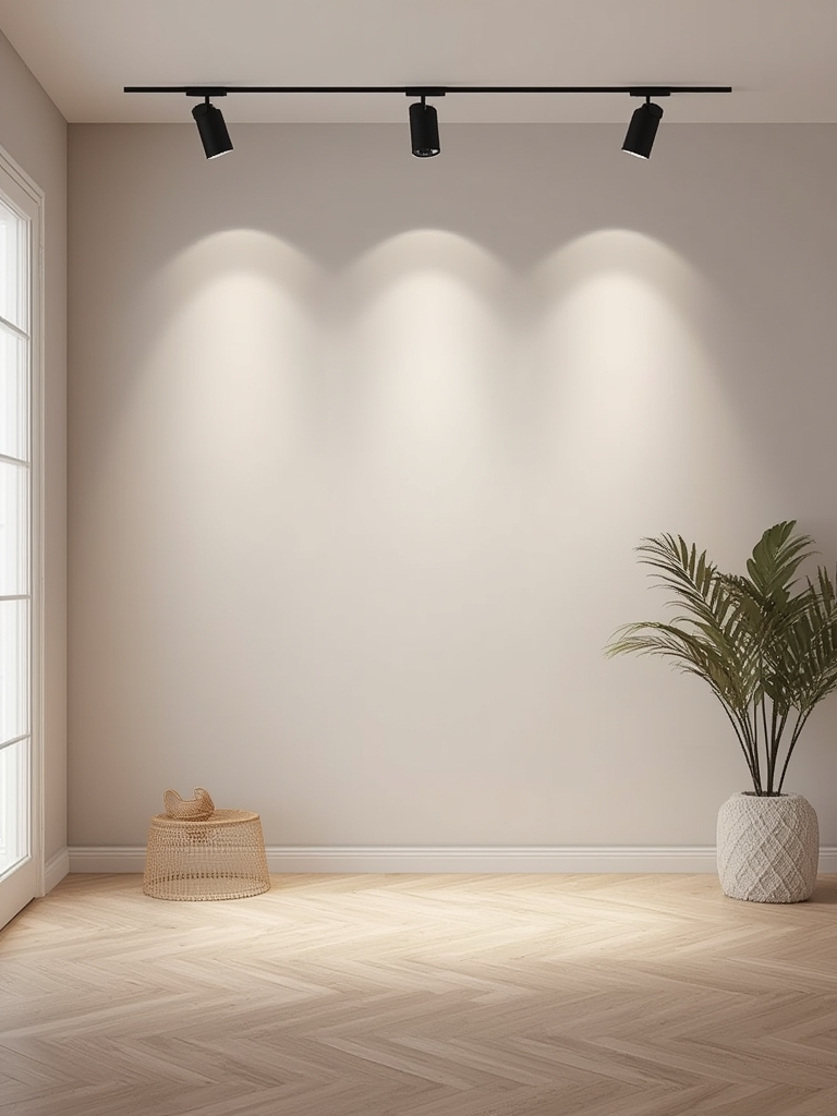 Neutral Minimalism Style Spotlights in home decor