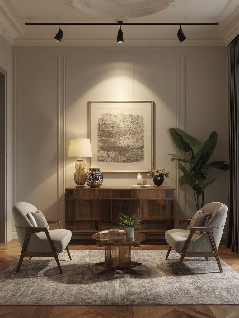Statement Lighting Style Spotlights in home decor