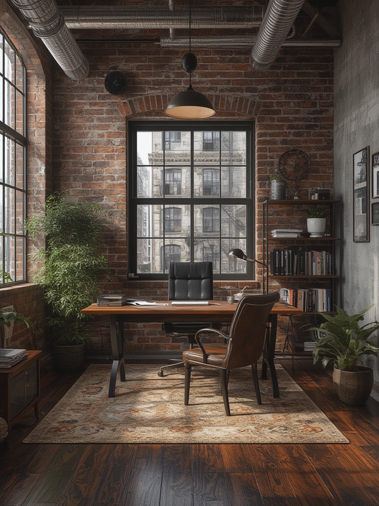 urban industrial home office