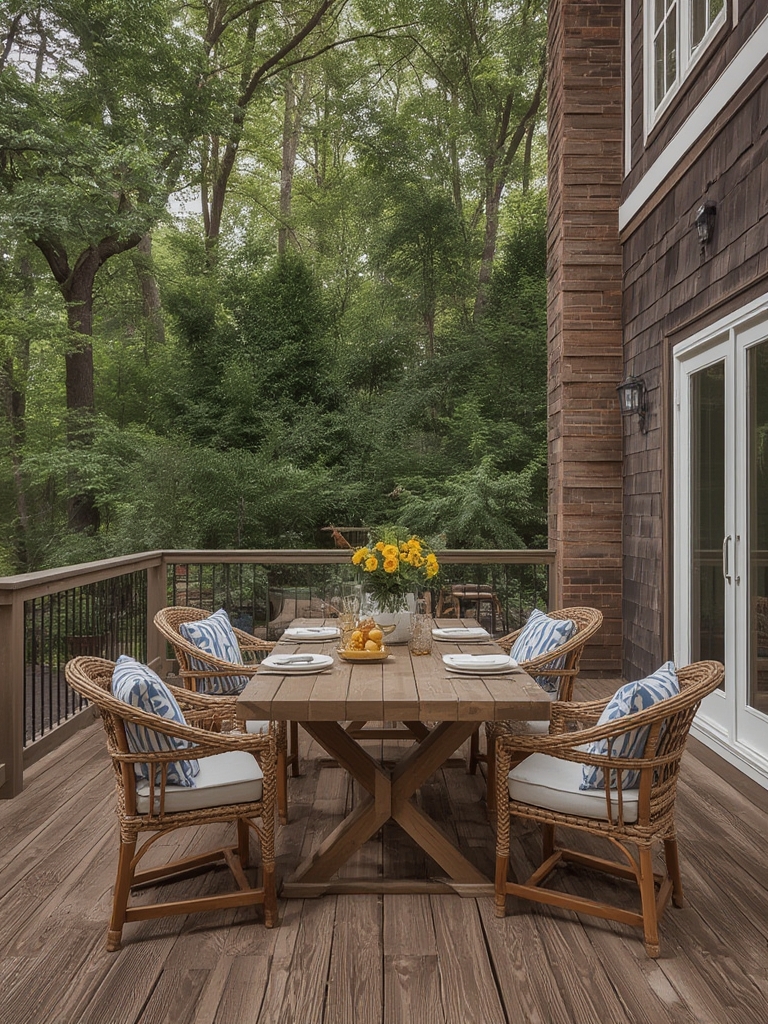 Deck Outdoor Dining Space Revival