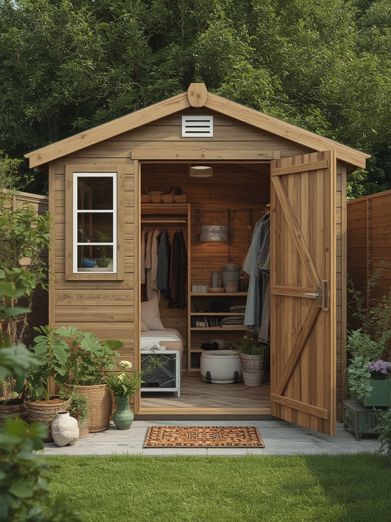 Garden Shed Organized Oasis Revival