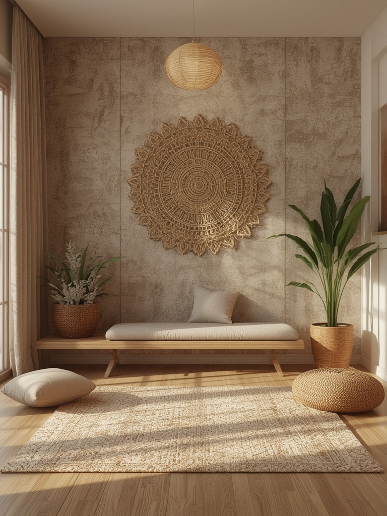 meditation room decor for relaxation